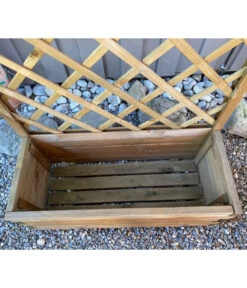 Holz-Blumenkasten Mit Spalier Wachau, B90/H140/T40 Cm -Elho Aussenbereich Geschaft 1548924 WE DE 002 BlumenkastenWachau