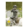 Rottenecker Bronzefigur Flötenspieler -Elho Aussenbereich Geschaft 1597087 WE FS 001 BRONZEFLOETENSPIELER