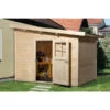 Weka Anbau-Gartenhaus 260 Gr. 1 -Elho Aussenbereich Geschaft 1808336 BildFS 001 AnbauBBH28mmGr2