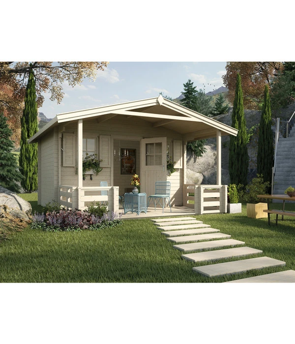 Weka Weekendhaus 138 Gr. 1, Ca. B450/H299/T514 Cm 3 Weka Weekendhaus 138 Gr. 1, Ca. B450/H299/T514 Cm