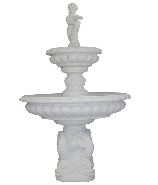 Fantasieco Stein-Gartenbrunnen Milano, Ca. Ø115/H173 Cm 3 Fantasieco Stein-Gartenbrunnen Milano, Ca. Ø115/H173 Cm