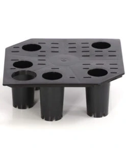 Dehner Kunststoff-Topf Elise, Konisch, Matt, Inkl. Bewässerungsystem -Elho Aussenbereich Geschaft 2539591 PR DE 005 KunststoffTopfEliseTrennbodenDehnerExpressHerzig 1