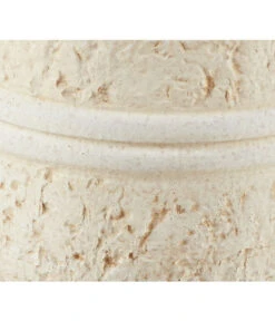 Dehner Keramik-Übertopf Rustika, Bauchig, Creme -Elho Aussenbereich Geschaft 3622503 WE DE 001 KeramikUebertopfTopfRustikaCreme