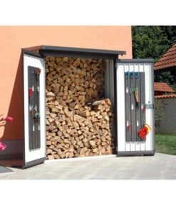 Biohort WoodStock® 150 Für Kaminholz 9 Biohort WoodStock® 150 Für Kaminholz -Elho Aussenbereich Geschaft 3661360 BildM 002 BiohortWoodstock150FuerKaminholzWoodstock150Dunkelgrau