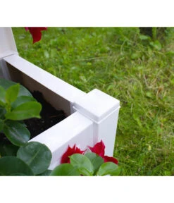 KHW Kunststoff-Pflanzkasten Mit Spalier, 43 X 43 X 140 Cm -Elho Aussenbereich Geschaft 3913688 WE DE 002 KastenSpalier43weiss
