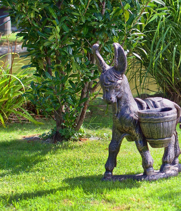 Roto Kunststoff-Blumentopf Esel, Grau, Ca. B43/H53/T16 Cm 4 Roto Kunststoff-Blumentopf Esel, Grau, Ca. B43/H53/T16 Cm – Bild 2