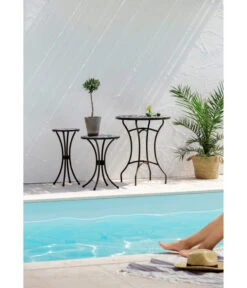 Dehner Blumenhocker Diana -Elho Aussenbereich Geschaft 4209789 4209797 4209805 WE MO 001 BeistelltischeDiana