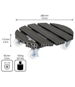 Wagner Pflanzroller, Ø 38 Cm 10 Wagner Pflanzroller, Ø 38 Cm -Elho Aussenbereich Geschaft 4272654 WE BG 003 MULTIROLLERWPC