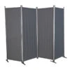 Angerer Paravent Swingtex, 4-teilig -Elho Aussenbereich Geschaft 4284881 WE FS 001 Paravent4tlgdunkelgrau