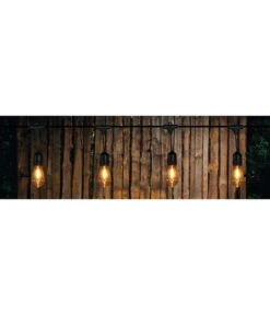 Anna's Collection LED-Lichterkette Retro, Warmweiß, 10 LEDs