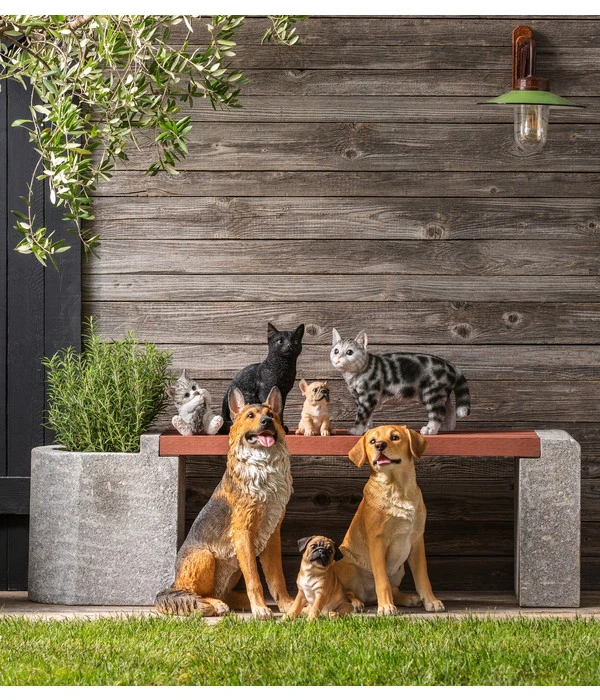 Dehner Polyresin-Französische Bulldogge Welpe, Ca. B16,5/H18/T13 Cm 4 Dehner Polyresin-Französische Bulldogge Welpe, Ca. B16,5/H18/T13 Cm – Bild 2