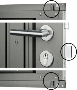 Biohort Gerätehaus AvantGarde® Gr. A4, Ca. B180/H222/T380 Cm -Elho Aussenbereich Geschaft 4417085 WE DE 001 Biohort3fachVerriegelung BiohortAvantGarde