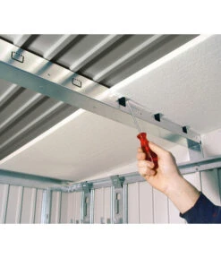 Biohort Gerätehaus AvantGarde® Gr. A4, Ca. B180/H222/T380 Cm -Elho Aussenbereich Geschaft 4417085 WE DE 003 Dachisolierung BiohortAvantGarde Detail