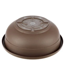 Vasar Kunststoff-Schale Aurora, Rund, Terrakotta -Elho Aussenbereich Geschaft 5187760 BildD 001 TelcomPflanzschaleKunSchaleAurora40Brau