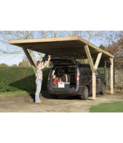 Weka Y-Carport, Ca. B306/H250/T606 Cm