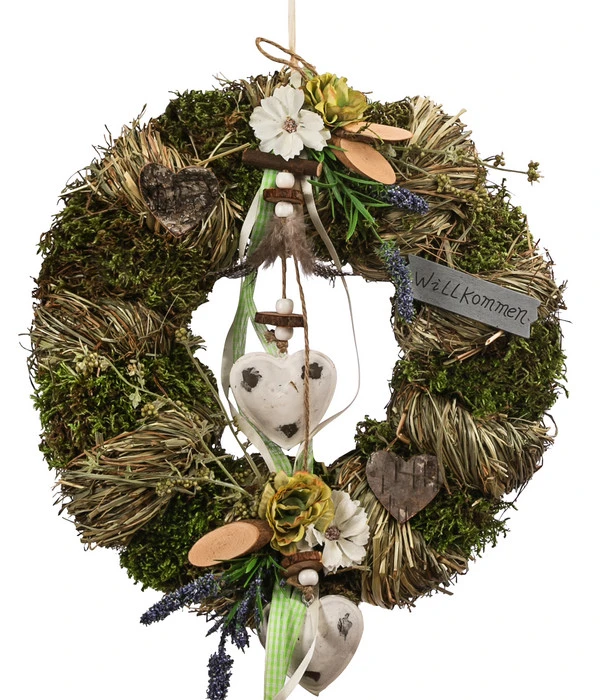 Dehner Türkranz Lavendel, Ca. Ø28 Cm 3 Dehner Türkranz Lavendel, Ca. Ø28 Cm