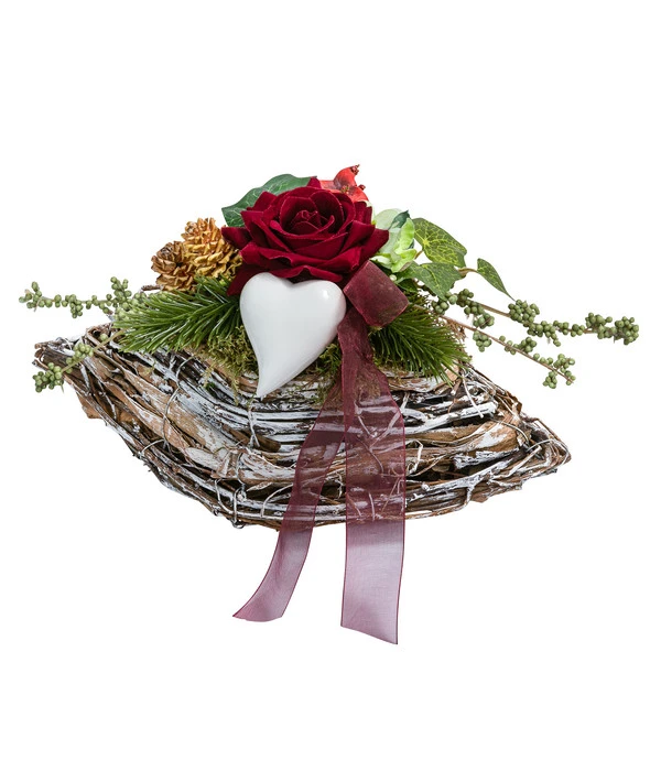 Grabgesteck Bristol, Oval, Ca. B23/H15/T14 Cm 3 Grabgesteck Bristol, Oval, Ca. B23/H15/T14 Cm