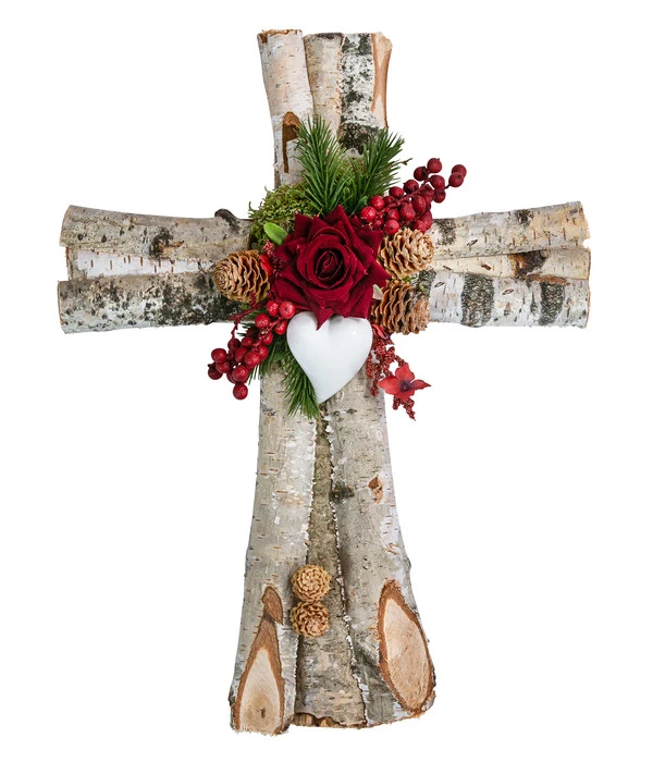 Grabgesteck Sören, Kreuzförmig, Ca. B30/H11/T40 Cm 3 Grabgesteck Sören, Kreuzförmig, Ca. B30/H11/T40 Cm