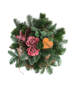 Grabstrauß In Liebe, Ca. Ø30 Cm