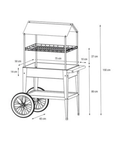 Herstera Hochbeet Kräuterfabrik Expert, Ca. B85/H150/T65 Cm -Elho Aussenbereich Geschaft 6610182 WE DE 001 UrbanKraeuterfabrikExpertKaktusgruen