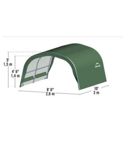 Shelter Logic Weidezelt Run-In, Ca. B260/H150/T300 Cm -Elho Aussenbereich Geschaft 6610414 WE DE 001 50NorthWeidezelt