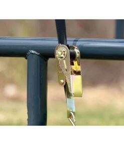 Shelter Logic Pferdestallüberdachung, Ca. B370/H160/T370 Cm -Elho Aussenbereich Geschaft 6610422 WE DE 004 50NorthWeidezelt done