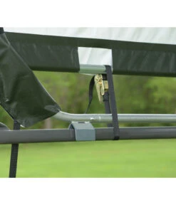 Shelter Logic Pferdestallüberdachung, Ca. B370/H160/T370 Cm -Elho Aussenbereich Geschaft 6610422 WE MO 004 50NorthWeidezelt done