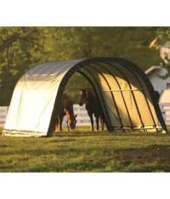 Shelter Logic Weidezelt Run-In-Shed, Ca. B370/H250/T610 Cm -Elho Aussenbereich Geschaft 6610448 WE MO 003 50NorthWeidezelt done