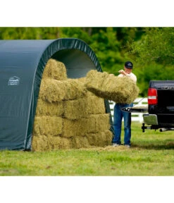 Shelter Logic Weidezelt Run-In-Shed, Ca. B370/H250/T610 Cm -Elho Aussenbereich Geschaft 6610448 WE MO 005 50NorthWeidezelt done