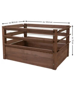 Hecht Kräuterhochbeet, Ca. B90/H124/T73 Cm -Elho Aussenbereich Geschaft 6632251 WE DE 001 HechtHochbeet