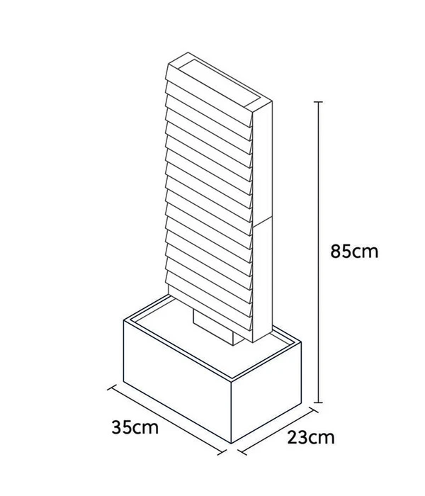 Climaqua Naturschiefer-Wasserwand Ava 10 Climaqua Naturschiefer-Wasserwand Ava – Bild 8