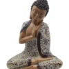 Dehner Polyresin-Buddha Holzoptik, Ca. H40 Cm -Elho Aussenbereich Geschaft 6657498 WE FS 001 PolyresinBuddhaHolz