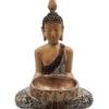 Dehner Polyresin-Buddha Holzoptik Mit Pflanzschale, Ca. H41 Cm -Elho Aussenbereich Geschaft 6657548 WE FS 001 PolyresinBuddhaHolz