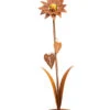 Ferrum Glas-Blume Sonnenblume, Ca. H112 Cm -Elho Aussenbereich Geschaft 6696264 WE FS 001 GlasblumeSonnenblumeIII