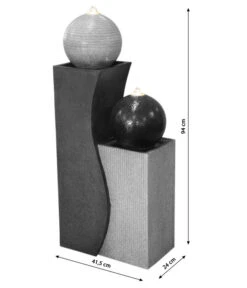 Dehner Polyresin-Gartenbrunnen Ying Yang, Ca. H94 Cm 8 Dehner Polyresin-Gartenbrunnen Ying Yang, Ca. H94 Cm -Elho Aussenbereich Geschaft 6742506 WE DE 001 DehnerPolyresinBrunnenYingYang