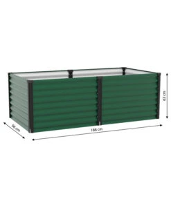 Vitavia Hochbeet Oslo, Seegras/schwarz -Elho Aussenbereich Geschaft 6882666 WE BG 001 VitaviaHochbeetOslo630Neu