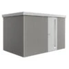 Biohort Gerätehaus Neo 2D, Quarzgrau/silber -Elho Aussenbereich Geschaft 6885305 WE FS 001 BiohortGeraetehausNeo2C
