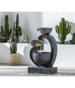 Dehner Polyresin-Gartenbrunnen Heart, Ca. H72,5 Cm -Elho Aussenbereich Geschaft 6911218 WE MO 001 BrunnenHeartNEU