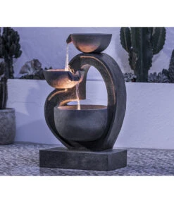 Dehner Polyresin-Gartenbrunnen Heart, Ca. H72,5 Cm -Elho Aussenbereich Geschaft 6911218 WE MO 002 BrunnenHeartNEU