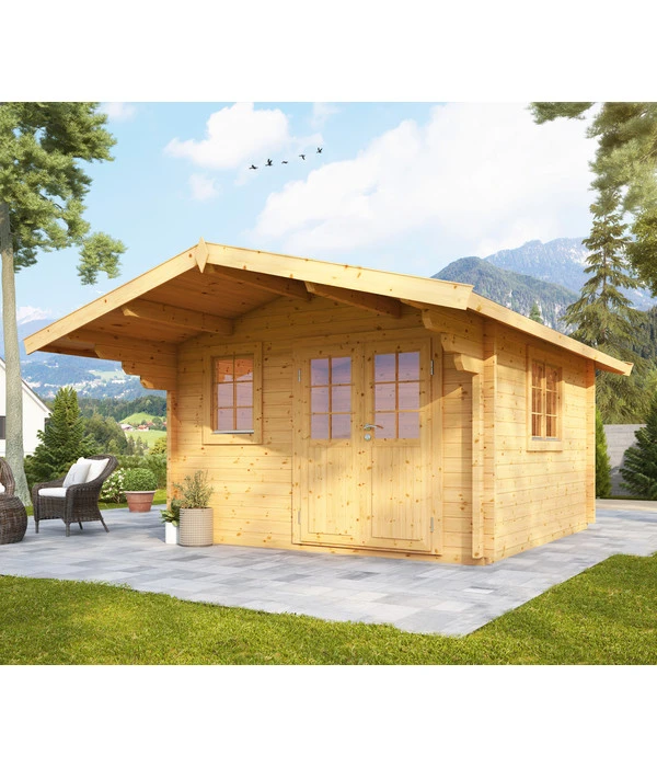 Wolff Finnhaus Gartenhaus Nordkap 70-C 4 Wolff Finnhaus Gartenhaus Nordkap 70-C – Bild 2