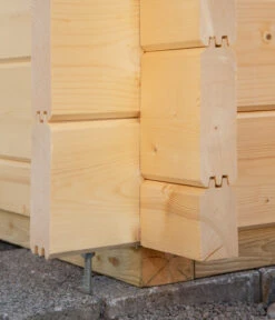 Wolff Finnhaus Gartenhaus Trondheim 70-D XL, Inkl. Schiebetür Rechts, Ca. B490/H256/T390 Cm -Elho Aussenbereich Geschaft 6931299 WE DE 010 FinnhausBBHTrondheim70D