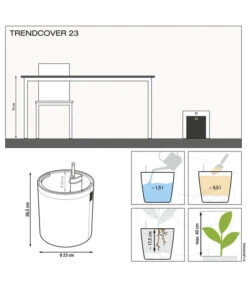 LECHUZA® TRENDCOVER Cork, All-in-One Set 9 LECHUZA® TRENDCOVER Cork, All-in-One Set -Elho Aussenbereich Geschaft 6946891 WE IG 001 LechuzaTrendcoverCork23