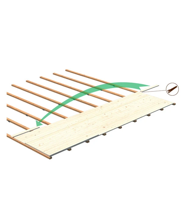 Palmako Fußboden Für Gartenhaus Lara, Ca. 8,4 M² 5 Palmako Fußboden Für Gartenhaus Lara, Ca. 8,4 M² – Bild 3