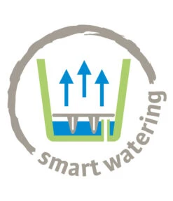 Scheurich Kunststoff-Topf Groove+, Rund, Ca. Ø28,5/H26 Cm -Elho Aussenbereich Geschaft WE DE 005 ScheurichIconSmartWatering