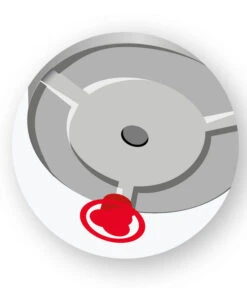 Scheurich Kunststoff-Topf C-Cone Bowl, Rund, Ca. Ø38,9/H17,5 Cm -Elho Aussenbereich Geschaft WE DE 011 ScheurichBodenlochRota